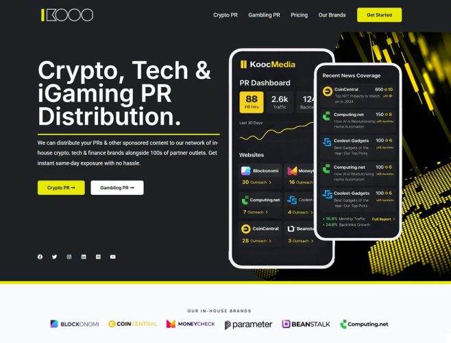Kooc Media Adds Artificial Intelligence Companies to Its Guaranteed Media Placement Service